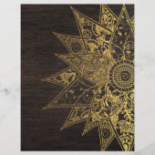 Niedliche trendige Blume handgezeichnetes Design Flyer (Vorne)