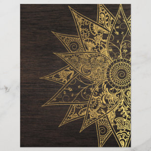 Niedliche trendige Blume handgezeichnetes Design Flyer