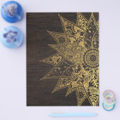 Niedliche trendige Blume handgezeichnetes Design Flyer (Einzeln)