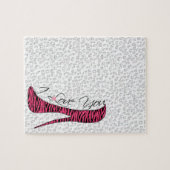 Niedliche trendige, geistliche Eleganz "I Liebe Yo Puzzle (Horizontal)