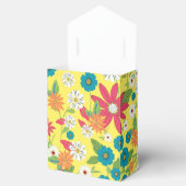 Niedliche trendige, gürtelweiche Farben Blumenmust Geschenkschachtel (Geöffnet)