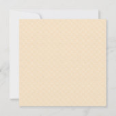 Niedliche trendy Owl Babydusche Einladung (Rückseite)