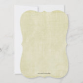 Niedliche Trendy Red & Black Corset Lingerie Einla Einladung (Rückseite)