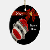 NIEDLICHE TRENDY SOCKEN-AFFE Verzierung GEWOHNHEIT Keramik Ornament (Rechts)