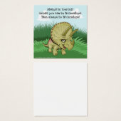 Niedliche Triceratops (Vorne & Hinten)