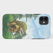 Niedliche Triceratops Elektronisches Zubehör Case-Mate iPhone Hülle (Rückseite (Horizontal))