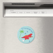 Niedliche Triceratops Magnet (In Situ (Geschirrspüler))