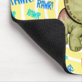 Niedliche Triceratops Mouse Pad Mousepad (Ecke)