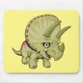 Niedliche Triceratops Mouse Pad Mousepad (Vorne)
