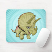 Niedliche Triceratops Mousepad (Mit Mouse)
