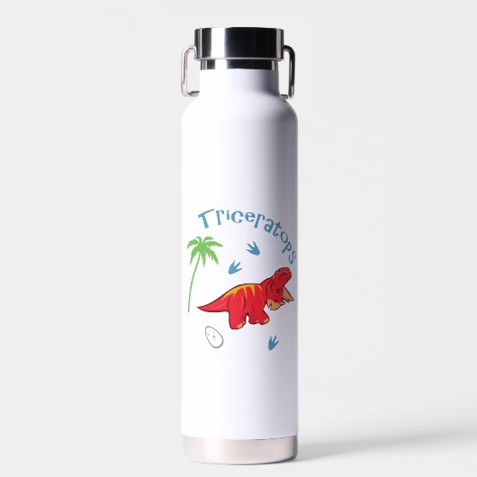 Niedliche Triceratops Trinkflasche (Vorne)