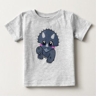 Niedliche Tricerops Baby T-shirt