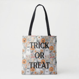Niedliche Trick- oder TreatHalloween-Totentasche Tasche