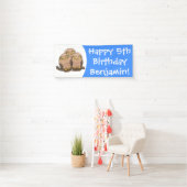 Niedliche Trio-Cartoon-Abbildung Banner (Insitu)