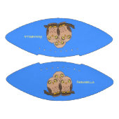 Niedliche Trio-Cartoon-Abbildung Football (Paneele)