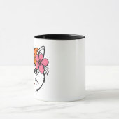 Niedliche Tropenkatze Tasse (Zentrum)