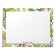 Niedliche tropische Blätter im Aquarellbilder