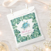 Niedliche tropische Wasserfarbe Meeresschildkröte  Geschenktütchen (Ausgeschnitten)