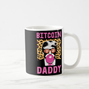 Niedliche Trump Bitcoin Daddy Crypto Finance Money Kaffeetasse