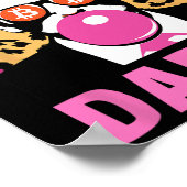 Niedliche Trump Bitcoin Daddy Crypto Finance Money Poster (Ecke)