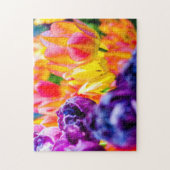 Niedliche Tulip Flowers Wir haben werbe in Spring Puzzle (Vertikal)