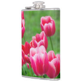 Niedliche Tulips im Garten Flachmann (Links)