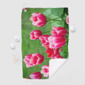 Niedliche Tulips im Garten Golfhandtuch (Insitu)