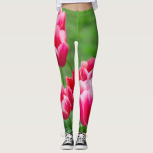 Niedliche Tulips im Garten Leggings