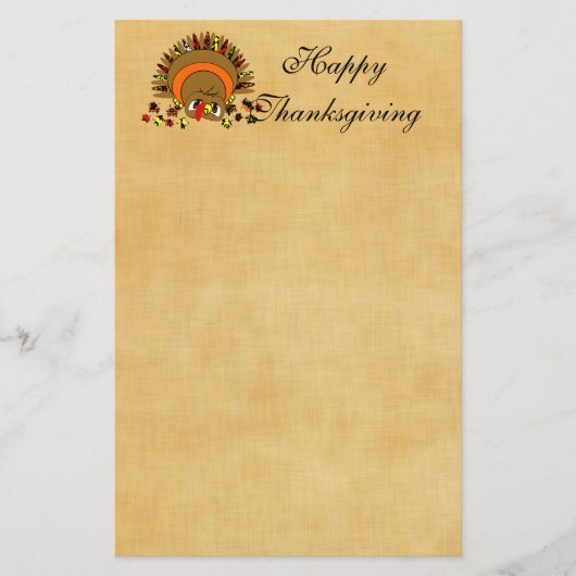 Niedliche Türkei Briefpapier (Vorderseite)