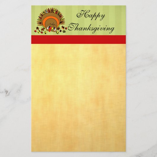 Niedliche Türkei Briefpapier (Vorderseite)