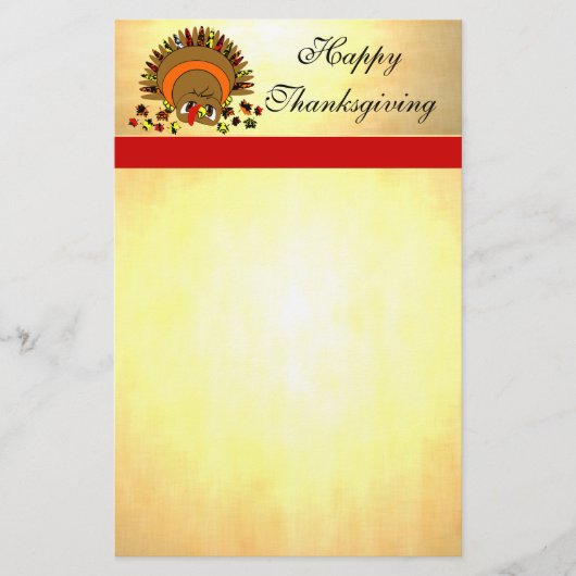 Niedliche Türkei Briefpapier (Vorderseite)
