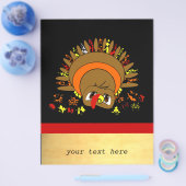 Niedliche Türkei Flyer (Einzeln)