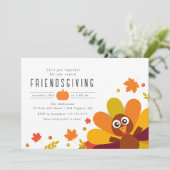 Niedliche Türkei - Freundschaft Einladung (Stehend Vorderseite)