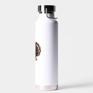 Niedliche Türkei Moo Fake Kuh Kopf Funny Fall Than Trinkflasche