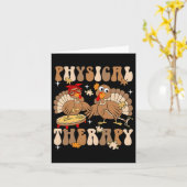 Niedliche Türkei Physikalische Therapie Pt Pta Her Karte (Gelbe Blume)