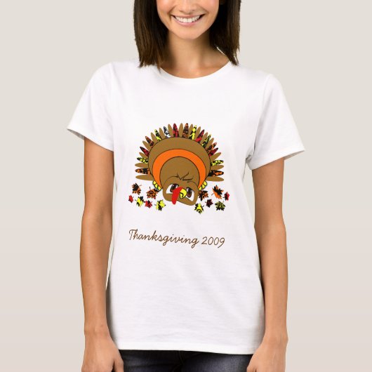 Niedliche Türkei T-Shirt (Vorderseite)