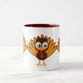Niedliche Türkei Zweifarbige Tasse (Mittel)