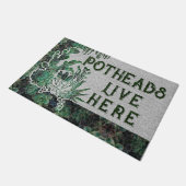 ,Niedliche Türmatte,Hauswärmespende,Pflanze Lover, Fußmatte (Schrägansicht)