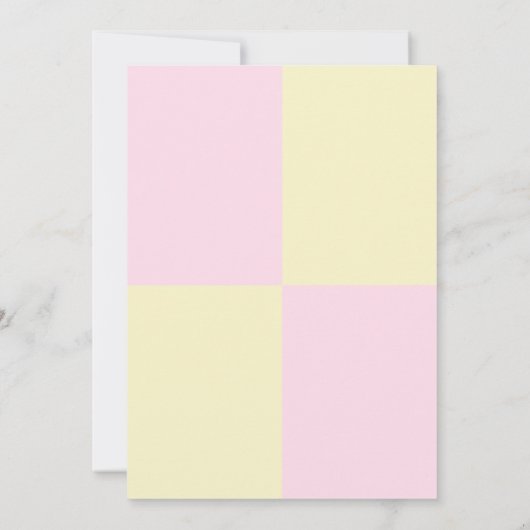 Niedliche Turtle Dusche Einladung (Rückseite)