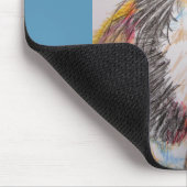 Niedliche Tuxedo Katze Zeichne Computer Mouse Mat  Mousepad (Ecke)