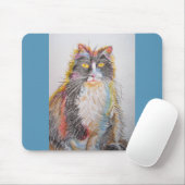 Niedliche Tuxedo Katze Zeichne Computer Mouse Mat  Mousepad (Mit Mouse)