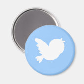 Niedliche Tweetete Magnet (Vorderseite/Rückseite)