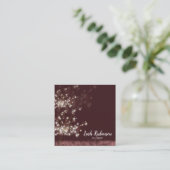 Niedliche Twilight-Leuchten Quadratische Visitenkarte (Stehend Vorderseite)