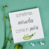 Niedliche Twin Boys Serviette