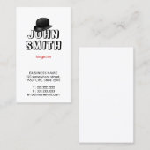 Niedliche Typografie Maghat Beruflich Magier Visitenkarte (Vorne/Hinten)