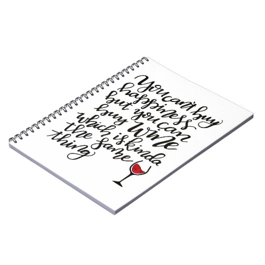 Niedliche Typografie Spaß Notizblock (Linke Seite)