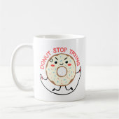 Niedliche Übung Kawaii Donut stoppen Donut versuch Kaffeetasse (Links)