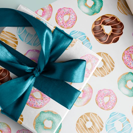 Niedliche Uferdüsenblütenmuster Geschenkpapier