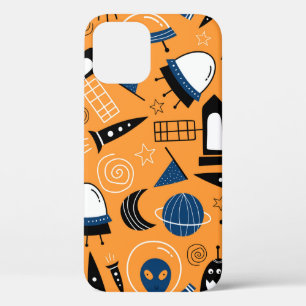 Niedliche ufo Alien Raumschiffe, Planeten, Galaxie Case-Mate iPhone Hülle