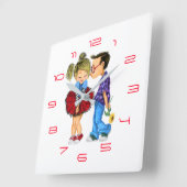 Niedliche Uhr (Winkel)